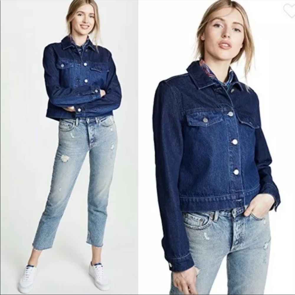 NWOT Baldwin dark wash denim Sonic Jacket